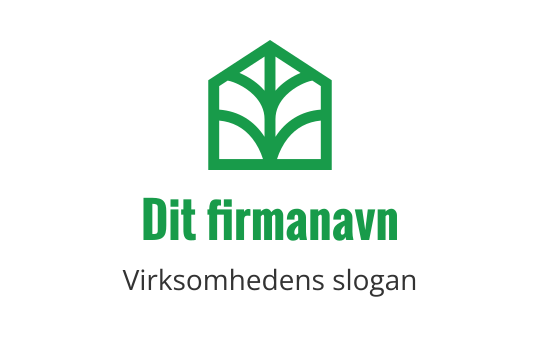 Green house logo