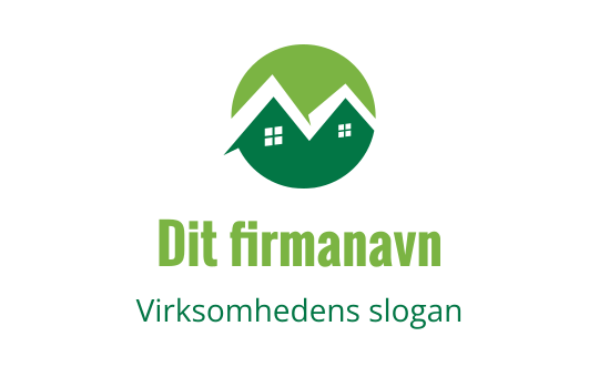Green house logo