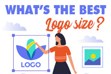 Hvad er den bedste logo størrelse? Hjemmeside, sociale medier & print 2025