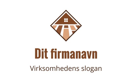 Moderne logo design i diamantform med et hus og lysstråler