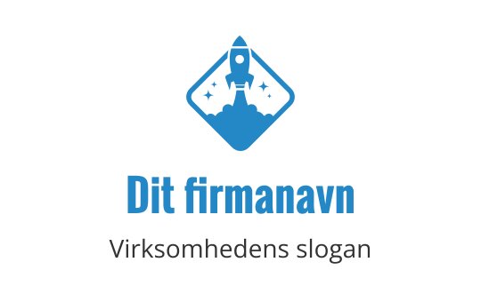 Moderne rakettlogo design innenfor en diamantform med stjerner
