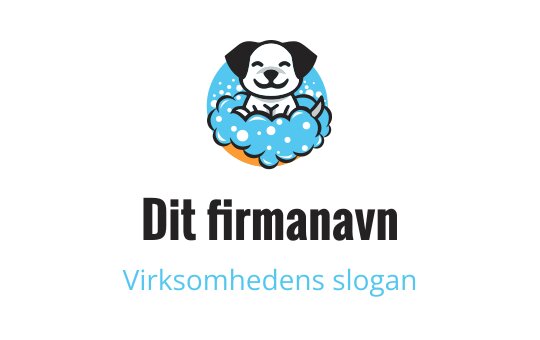 Pet-grooming logo