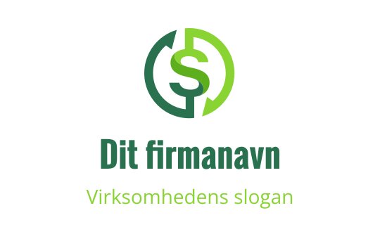 Moderne sirkulært logo design med sammenflettede grønne bokstaver S og C