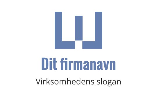 Moderne blå logo med stiliserte overlappende bokstaver W og L