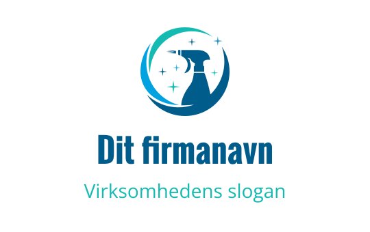Moderne logo design med en silhuett av en hund i en sirkelform